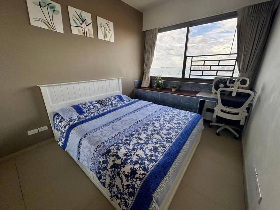 Sea View -High Floor 2 Bed Room Excellent Location Pattaya Exterior foto