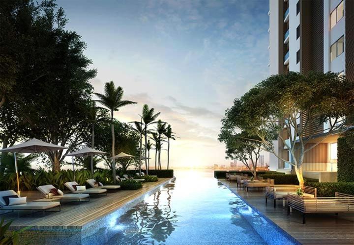 Sea View -High Floor 2 Bed Room Excellent Location Pattaya Exterior foto